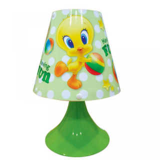 Nočná lampa do detskej izby - Svetlo lampy stojace nočné tweety vták denne
