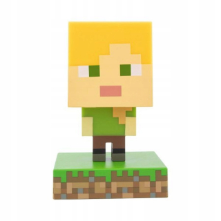 Nočná lampa do detskej izby - Lampa Minecraft Alex
