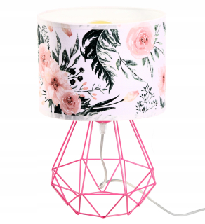 Nočná lampa do detskej izby - Nočná lampa Diamond Tienidlo deti E27 LED kolibrík