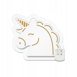 Nočná lampa do detskej izby - Nočné svietidlo pre deti Unicorn LED diaľkové ovládanie