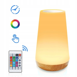 Nočná lampa do detskej izby - Nightcloth Dotykový LED so 7 farbami
