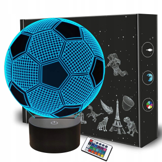 Nočná lampa do detskej izby - Nočná lampa s 3D PSA motív 16 Zmeny 7 B 4