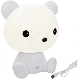 Nočná lampa do detskej izby - Nočná lampa pre deti Macko 25cm 3 LED režimoch