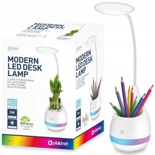 Stolová lampa do detskej izby - LED 5W Desktop svetlometu White peračník pre príslušenstvo
