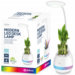 Stolová lampa do detskej izby - 5W LED stolná lampa s nádobou na príslušenstvo