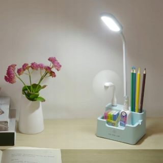 Stolová lampa do detskej izby - LED stolná lampa ružová modrá
