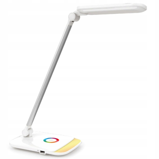 Stolová lampa do detskej izby - Stôl písací stôl 2 in1 nabíjačka RGB USB