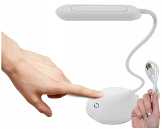 Nočná lampa do detskej izby - LED LED LED na dotykových batériách načítaných USB káblom