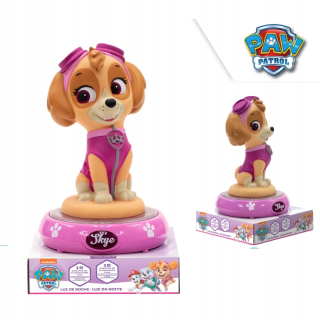 Nočná lampa do detskej izby - Nočná lampa 25 cm Sky Paw Patrol