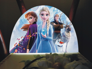 Nočná lampa do detskej izby - Nočná lampa Land ľadovej Novinka! vhodnosť