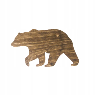 Nočná lampa do detskej izby - Nočná lampa Wooden drevené pre deti Bear