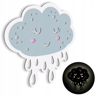 Nočná lampa do detskej izby - Nočná lampa LED Detské Cloud detská izba