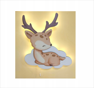 Nočná lampa do detskej izby - Nočná lampa pre deti. Cloud. Sarenka.