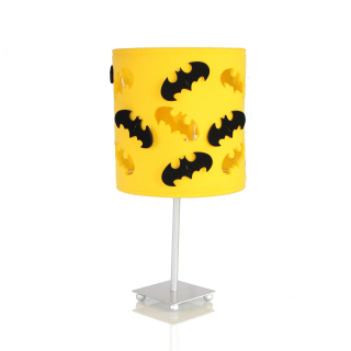 Nočná lampa do detskej izby - Nočná lampa Detské dieťa LED Batman Yellow