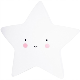 LED projektor nočnej oblohy - Nočná lampa hviezda Big White Cute