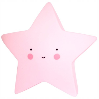 Nočná lampa do detskej izby - Nočná lampa hviezda Big ružový Cute