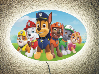 Nočná lampa do detskej izby - Nástenné svietidlo PSI hliadka NEW !!!