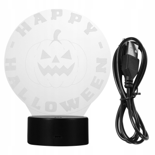 Nočná lampa do detskej izby - Nočná lampa v tvare tekvice farebnej dotykovej lampy