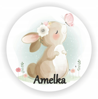 Nočná lampa do detskej izby - Nočná lampa Bunny Rabbit - Domáce miláčikovia