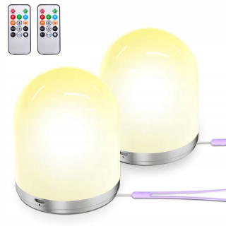 Nočná lampa do detskej izby - Viacfarebný USB prenosná lampa s diaľkovým ovládaním