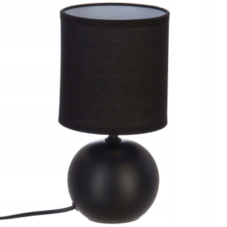 Nočná lampa do detskej izby - Stolná lampa Stolná lampa čierna keramika potiahneme