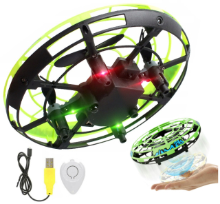 RC Lietadlo, vrtulník, dron - Flying vznášal Drone Ufo Toy Controlled Hand