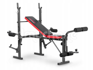 Bench činka cvičenie v neo-Sport NS-201