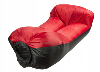 Lazy BAG SOFA nafukovacie lehátko do postele 3 gen červené