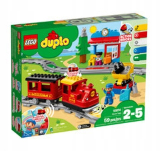 Stavebnica LEGO DUPLO - drevený VOZÍK PRE BÁBIKY + MENO + POSTEĽNOSŤ + stopky