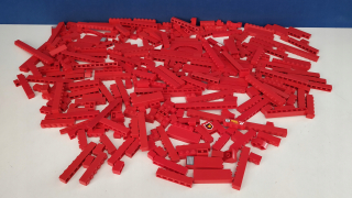 Stavebnice Lego červené 600g 0,6kg Č