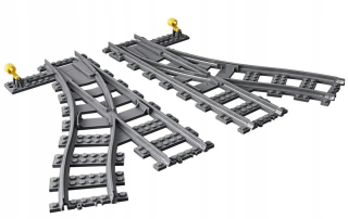 Výhybky Lego City Tracks Vlak napr.