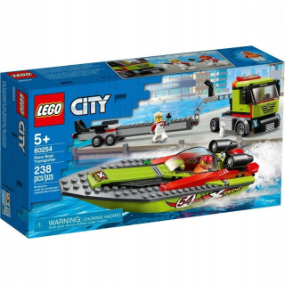 Lego City Transportér pretekárskych lodí 60254