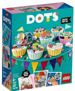 Stavebnica LEGO Dots - Lego bodky kreatívna súprava s koláčom 41926 narodeniny