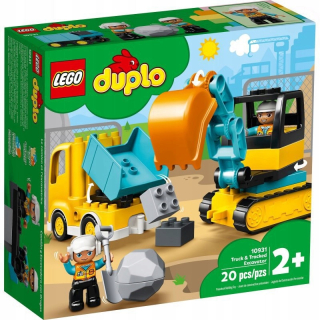 Lego Duplo truck a bager 10931