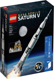 Stavebnica LEGO Ideas - Nápady LEGO #017 21309 NASA Apollo Saturn v Rocket