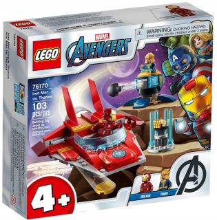 Lego Marvel 76.170 Iron Man proti Thanos