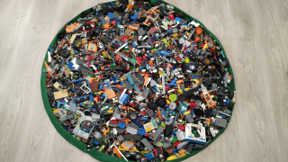 Lego Mix z kociek Lego kocky 1000g 1kg ----17----