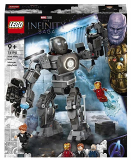 Stavebnica LEGO Super Heroes - LEGO Super Heroes Smoke s Iron Monger 76190