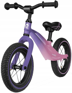 Lionelo Bart Air 12" balančný bicykel, ružový