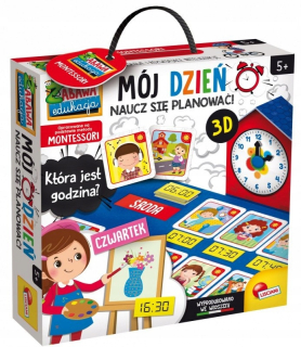 Lisciani Montessori Game My Day - Naučte plán