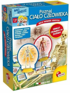 Lisciani Meet telo ľudskej kostry karty