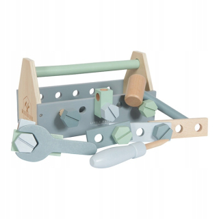 Skrinka, kufrík s náradím - LITTLE DUTCH: Nástroje DIY kit 4434