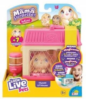 Hračky Moose Malé živé zvieratká Mama Surprise Minis súprava zajačika