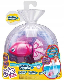 Hračka do vody - Malé živé domáce zvieratá. Plávajúce ryby,