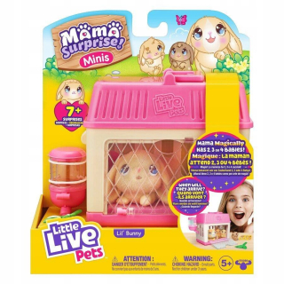 Hračky Moose Malé živé zvieratká Mama Surprise Minis súprava zajačika