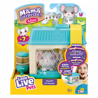 Moose Toys Little Live Pets Mama Surprise! Malá malá myš