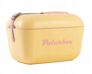 Chladnička polarbox retro 20l žltá