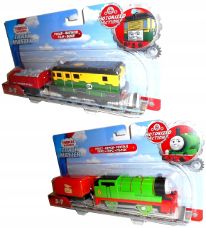 Dráha pre deti, stavebnica - Lokomotiva Filip + Peter Percy Tomek Trackmaster