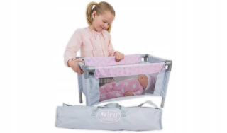 Postieľka pre bábiku -
Dolling postieľka Portable