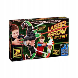 Pištoľ pre deti - Laser Game Bow Laser Arrow bitka Set 2 Pak